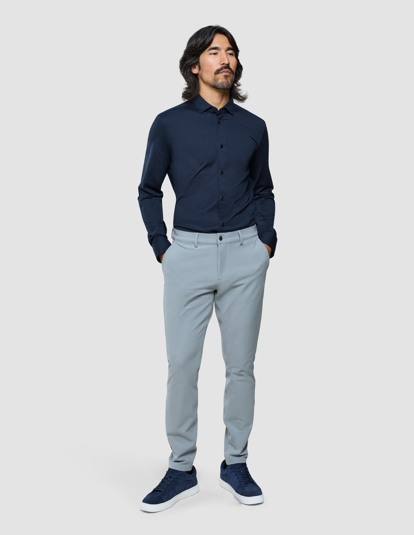 Classic Shirt Midnight Blue Slim